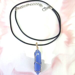 Natural Stone Pendant Necklace